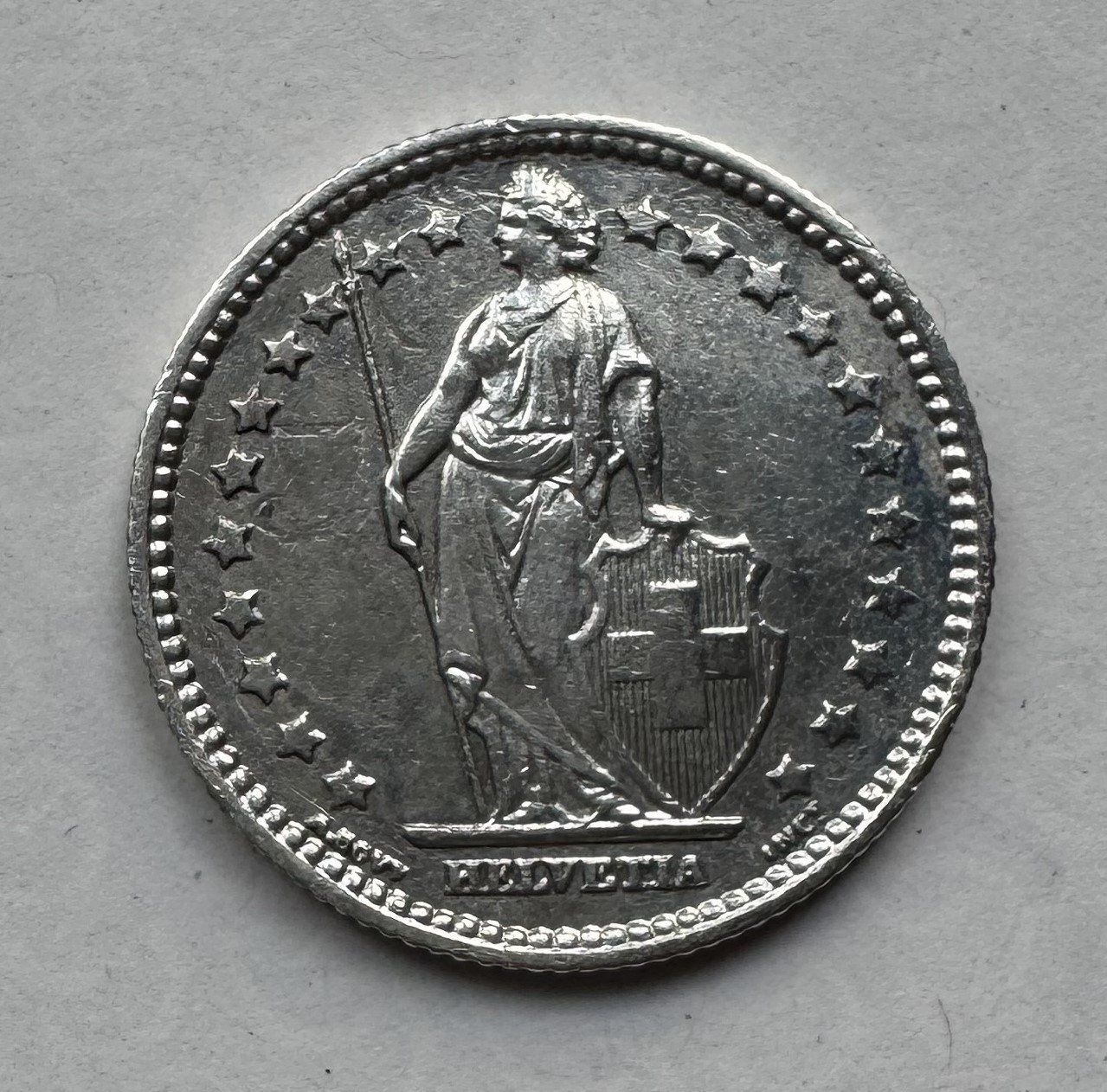 Tutti le monete: 1887 1 Franken -unz – Usato da Kirchberg SG venduto da Helveticus00 1