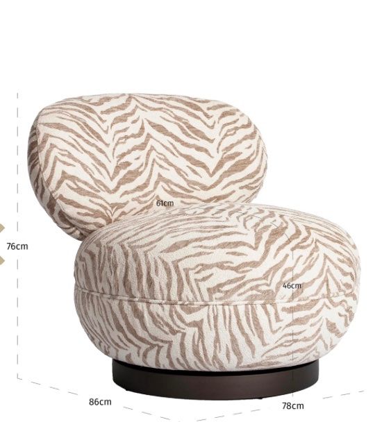 Sessel: RICHMOND INTERIORS SET **Lounge chair Jace und Hocker** – Neu und originalverpackt aus Ruswil von Miami-2026 2