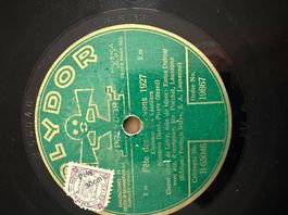 Disque 78 tours fête des vignerons 1927