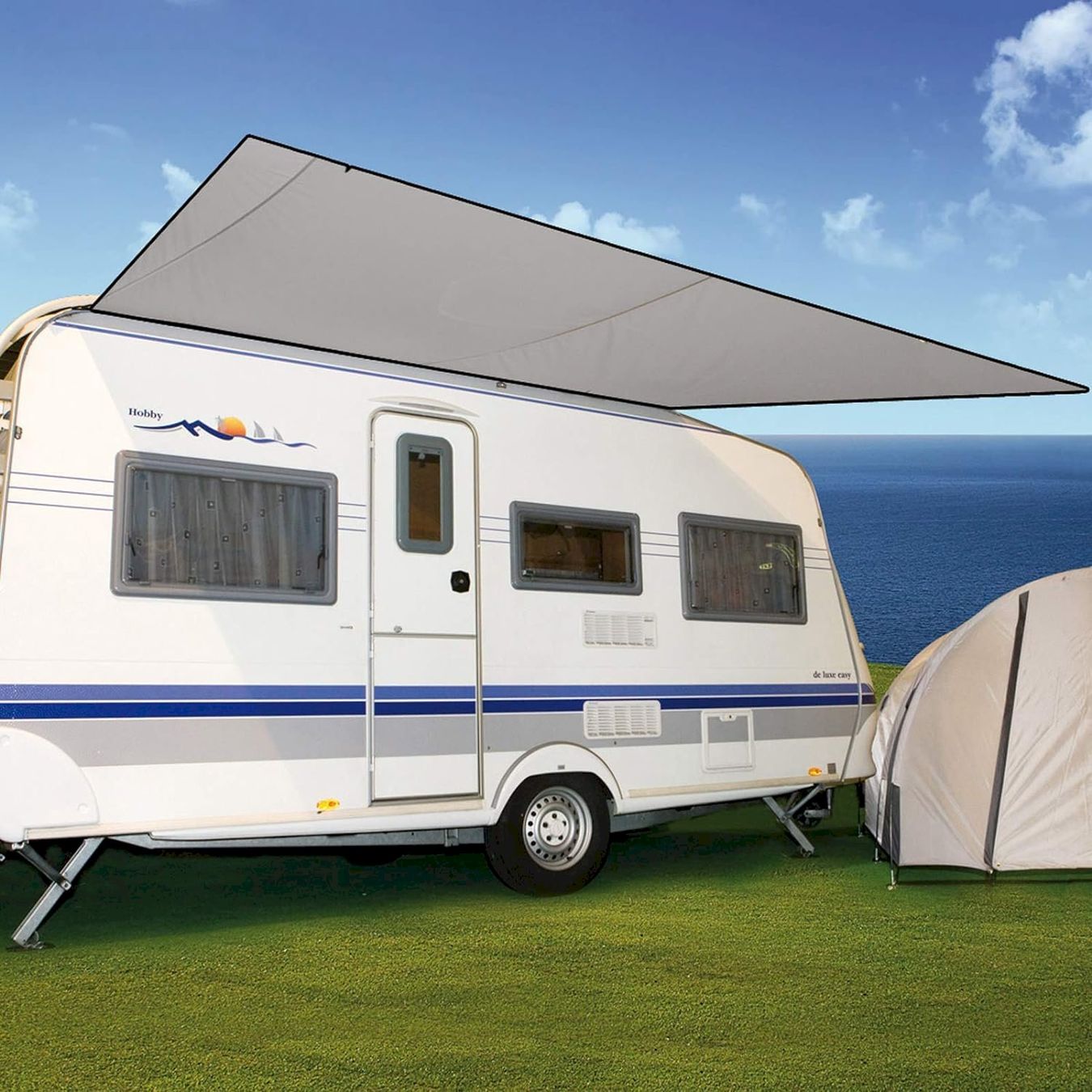 Veicoli da campeggio: Markise Wohnwagen/Wohnmobil 350x240cm – Nuovo e nell'imballaggio originale da Bottighofen venduto da zaap 1