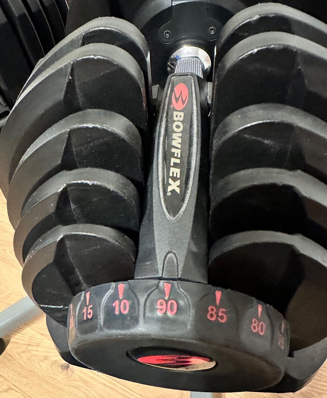 Bowflex SelectTech 1090i Hantelset (4–41kg), inkl. Ständer (D'occasion ...