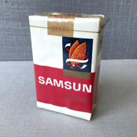 ⚫️ Zigaretten Packung SAMSUN Filtreli – 70er Jahre ⚫️