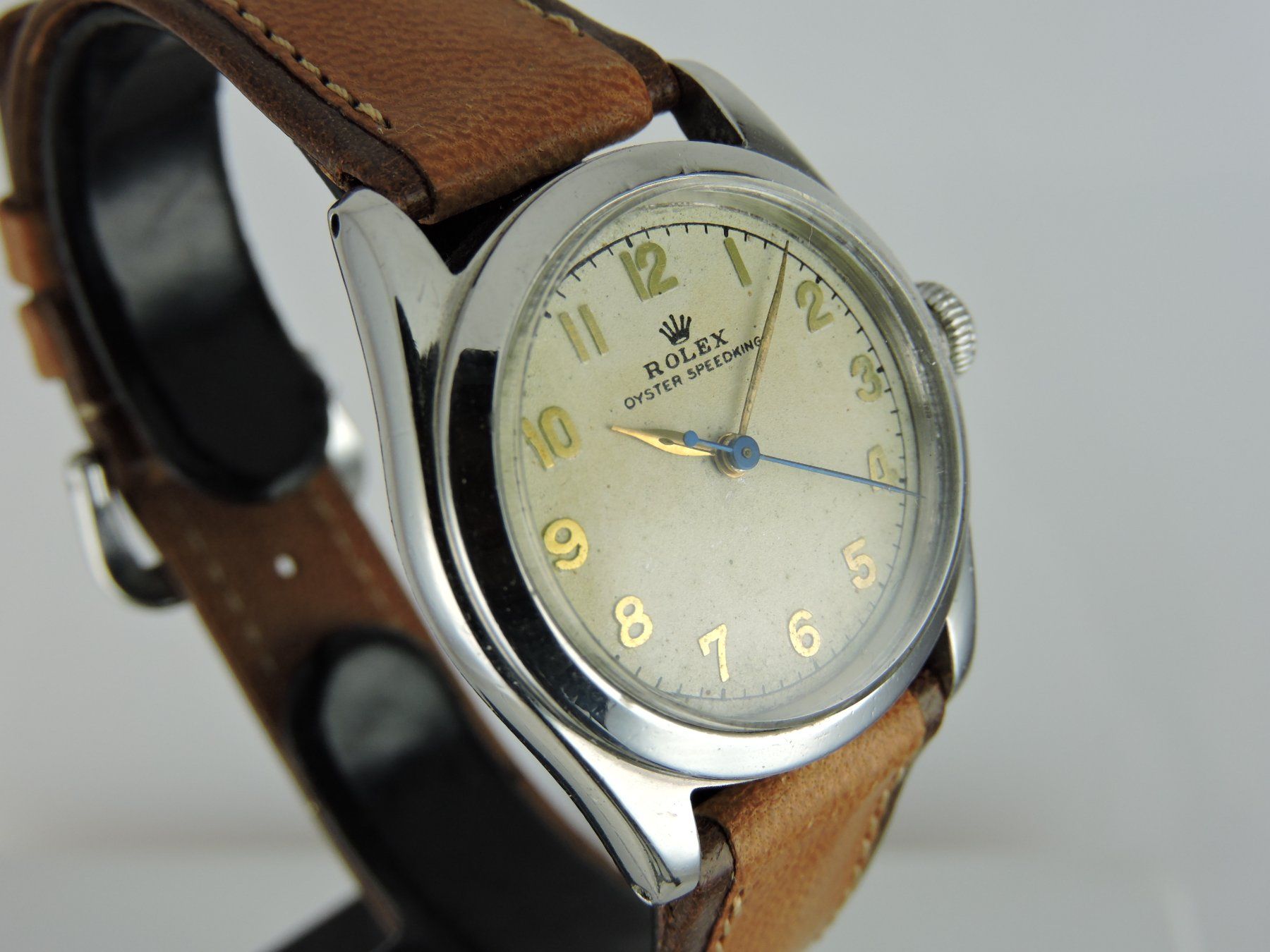 Rolex Uhren: 1947 Rolex Oyster Speedking 4220 - Serviced – Gebraucht aus Bern von Vintage-Oyster 4