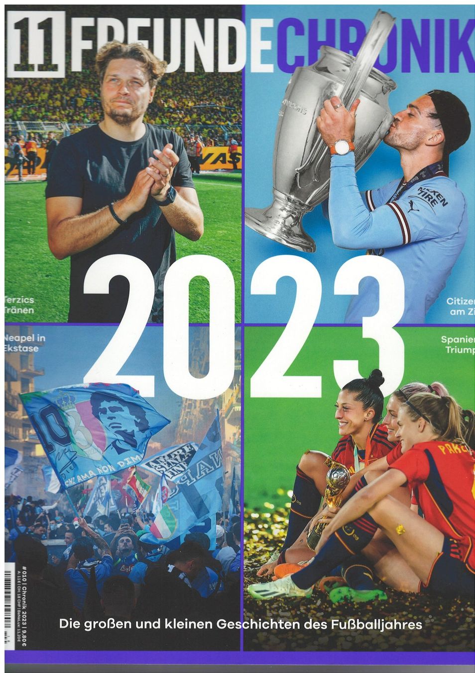 Riviste & Magazine: 11 FREUNDE CHRONIK 2023 - NEU – Nuovo (secondo la descrizione) da Basel venduto da verano1000