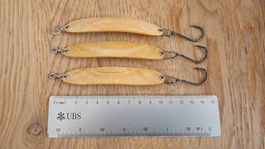Schlepplöffel Perlmutt Perlmuttspangen Makassar 100mm