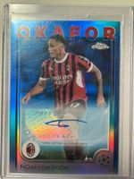 Noah Okafor /150 AC Milan -2024-25 Topps Chrome UCC Auto