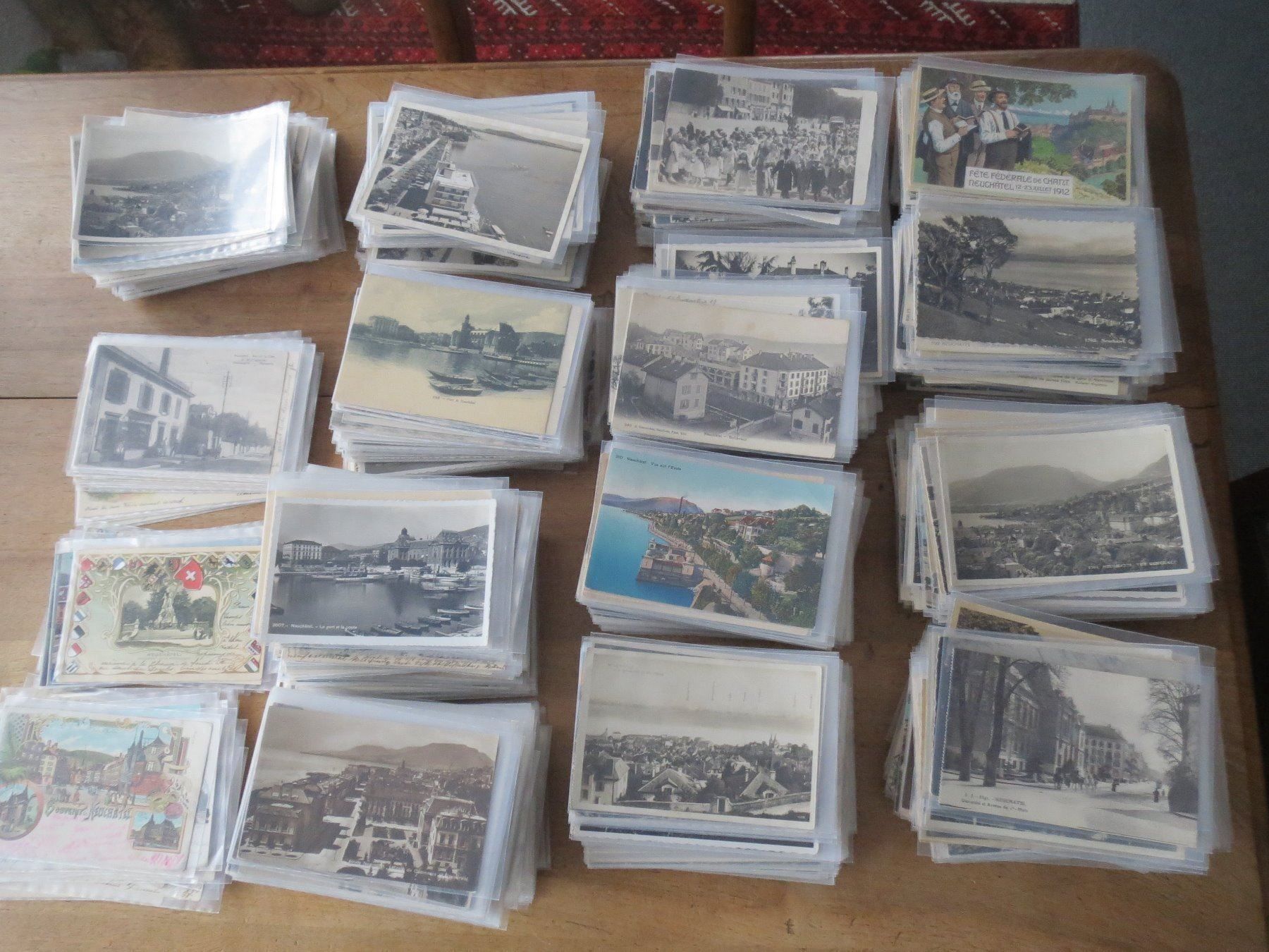 Cartoline postali: Neuchâtel, etwa 1350 alte Ansichtskarten – Usato da Tagelswangen venduto da Miski