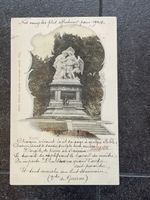 Alte Ansichtskarte Basel Strassburger-Denkmal