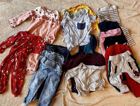 Grösse 92 Mädchen Kleiderpaket 17 teilig