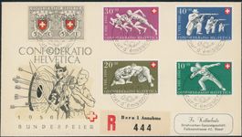 1950 - Pro Patria - FDC ET • fr