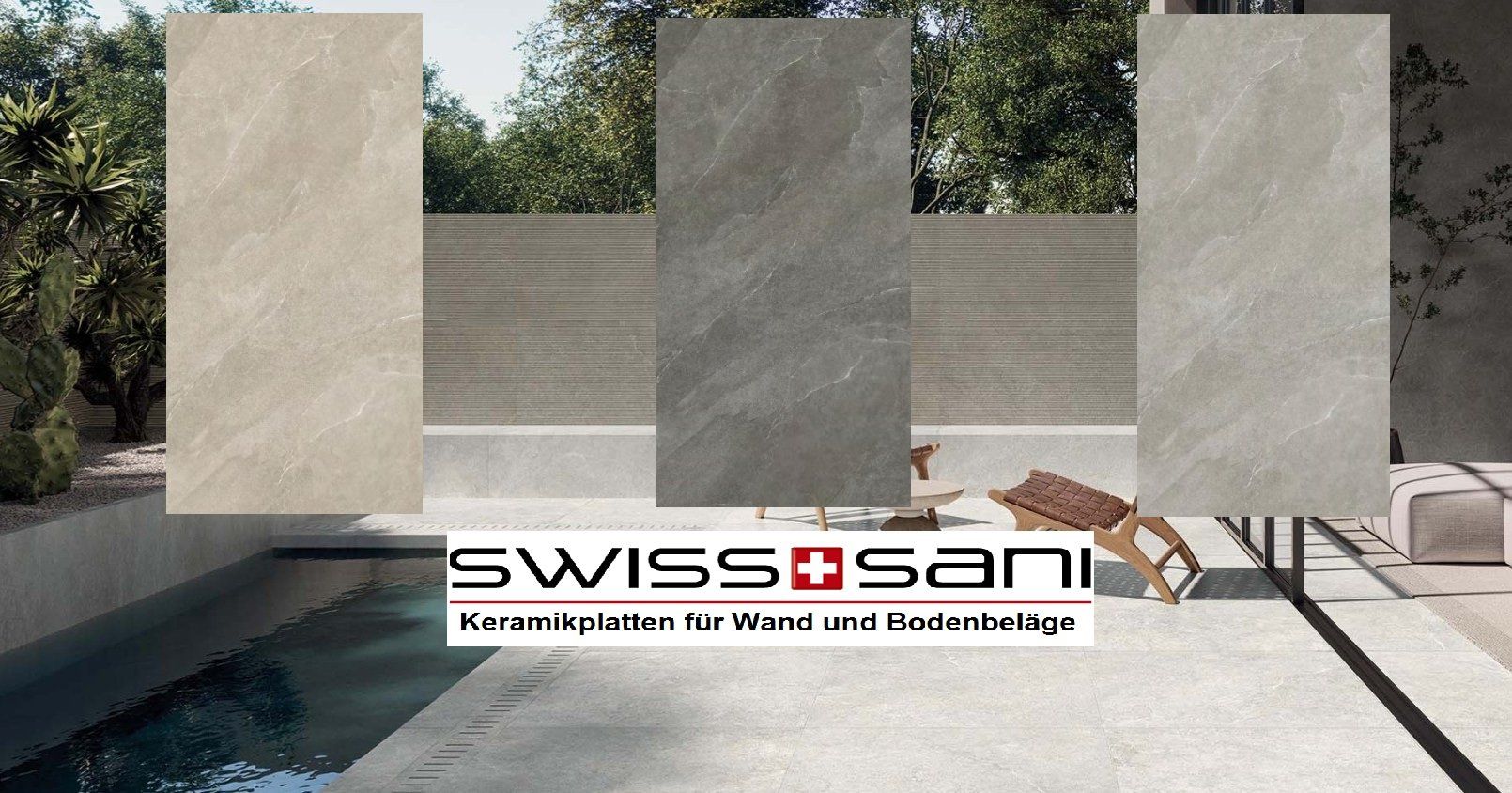Rivestimenti per pavimenti: Gartenplatten 60x120x2cm – Nuovo e nell'imballaggio originale da Tübach venduto da swiss-sani