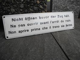 ORIGINAL BAHNSCHILD