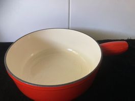Gusseisernes Caquelon. 23 cm
