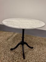 Bistrotisch - Marmorplatte 90cm