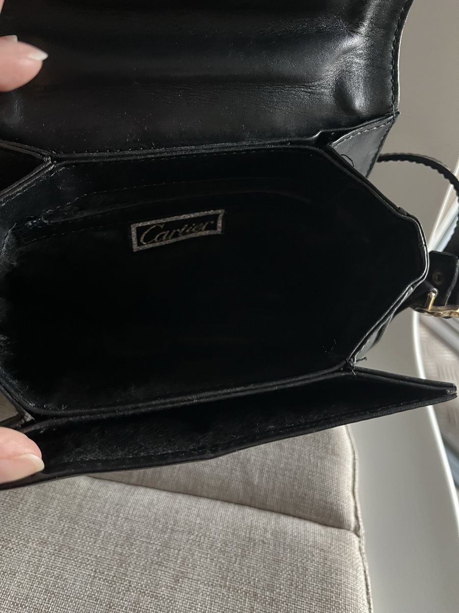 Cartier Borse da donna: Sac Cartier noir – Usato da Puplinge venduto da Cechth 1