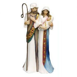 Altre decorazioni natalizie: Noël : Sainte famille, peinte à la main – Nuovo e nell'imballaggio originale da Marsens venduto da carobazar