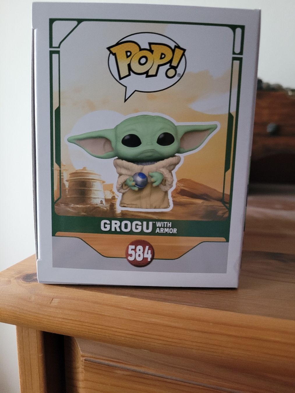 Star Wars Figuren: Funko Pop! Star Wars - Grogu with Armor - Selten! – Neu und originalverpackt aus Heinrichswil von Mari-75 1