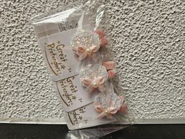 Neu - Haarclip Muschel 6 Stk.