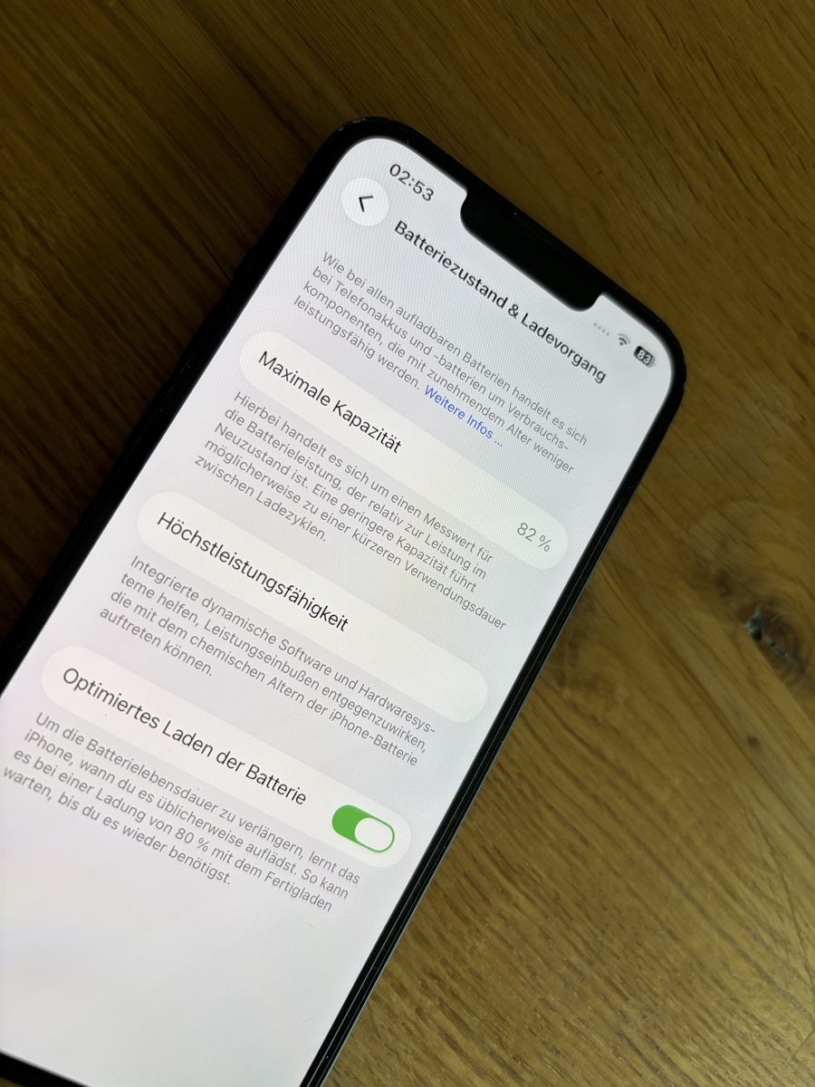 Apple Handys / Smartphones: Apple iPhone 13 (256 GB, Midnight Blue) – Gebraucht aus Ittigen von fevo 8