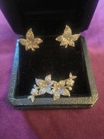 lot bijoux très ancien anglais argent et Marcassites 