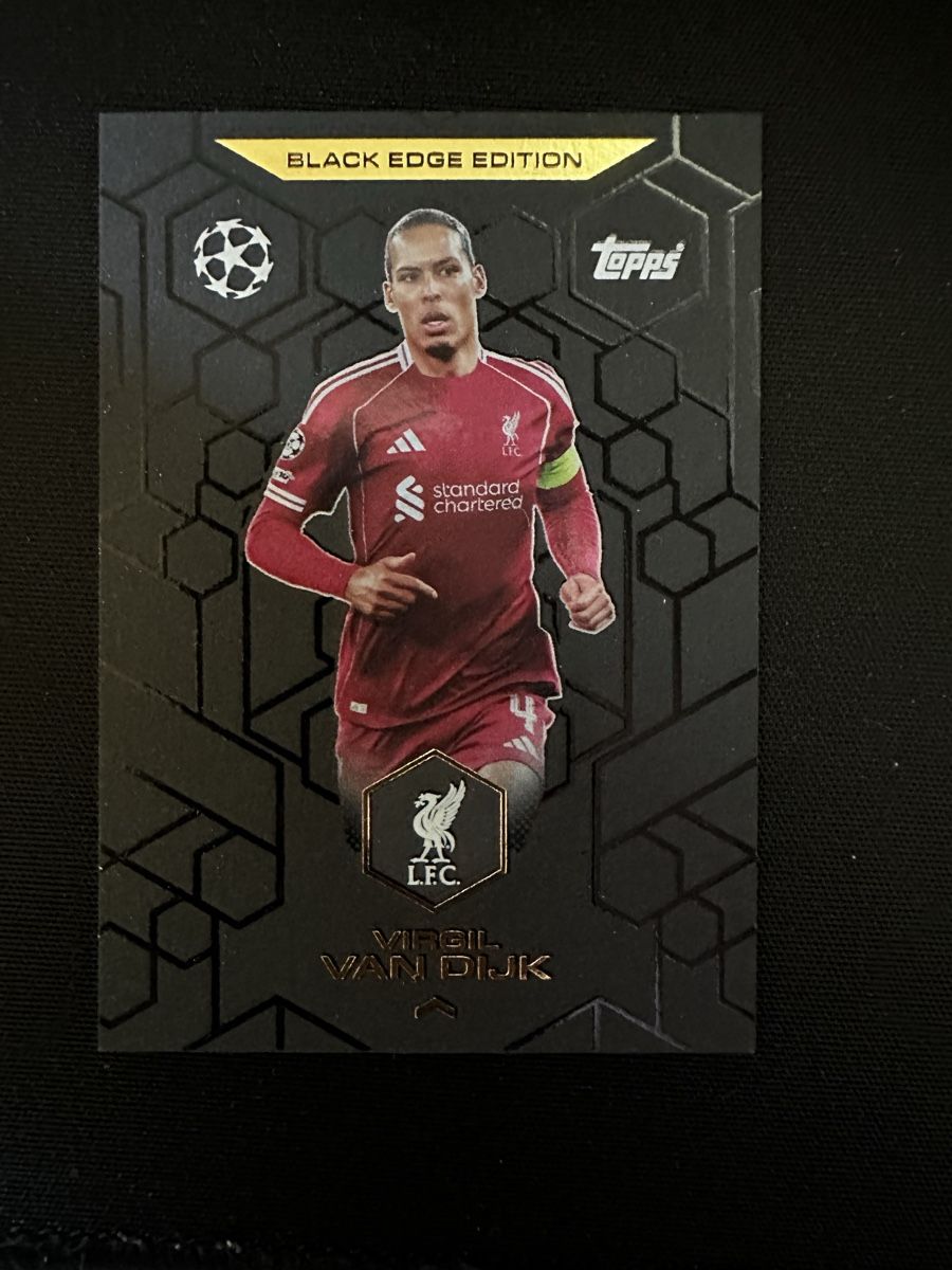 Topps Carte collezionabili: Virgil van Dijk black edition – Nuovo (secondo la descrizione) da Stein AR venduto da uel_mh8j