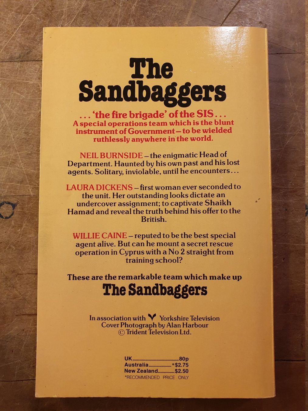 Libri: The Sandbaggers - Ian Mackintosh – Usato da Zürich venduto da loosebone 7