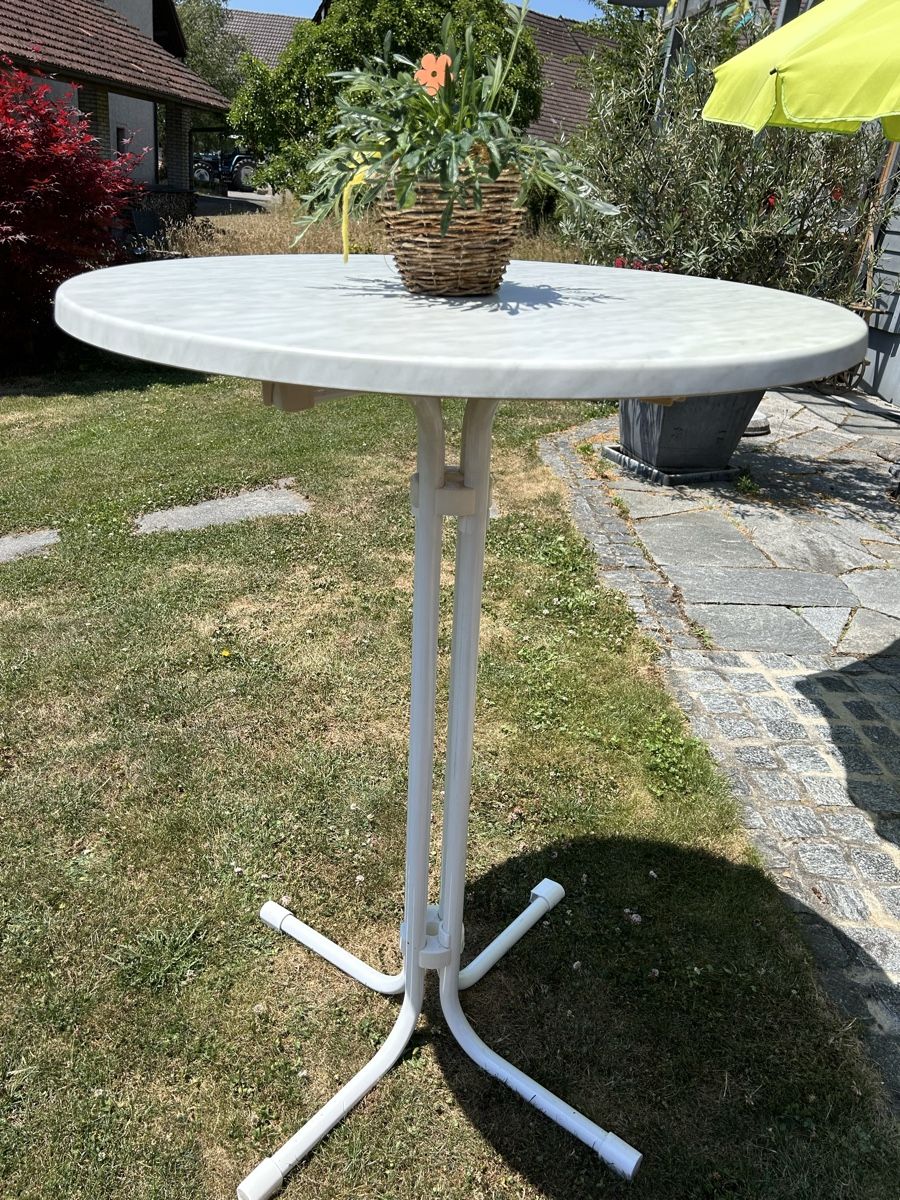 Tavoli: Stehtische mit Houssen – Usato da Birmenstorf AG venduto da bir_9tbh 5