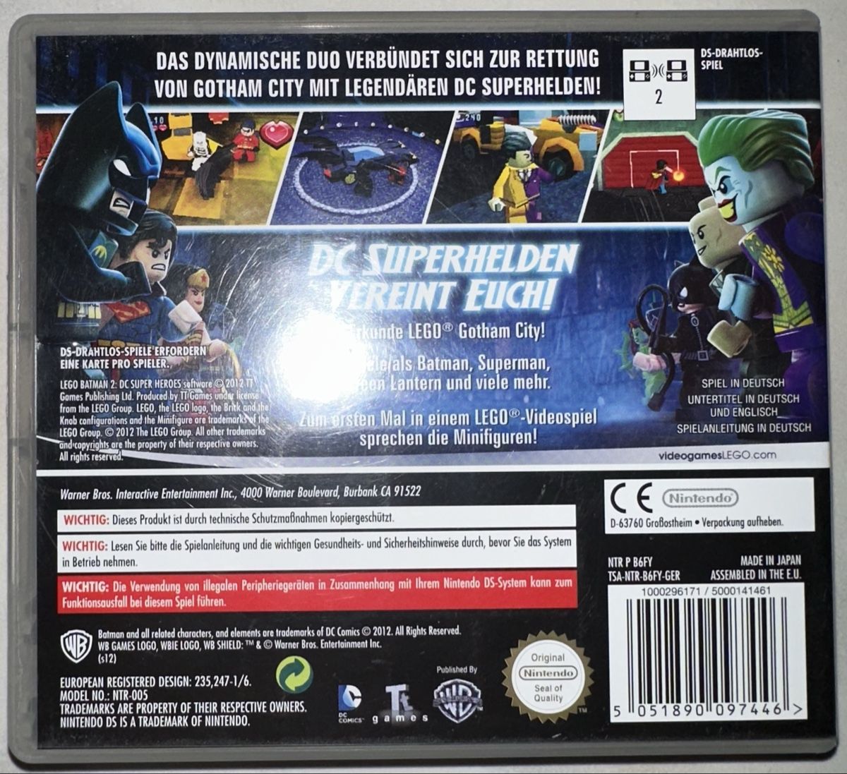 Lego Spiele: Lego Batman 2 - DC Super Heroes Nintendo DS – Gebraucht aus Neuenkirch von ali_5pxg 1