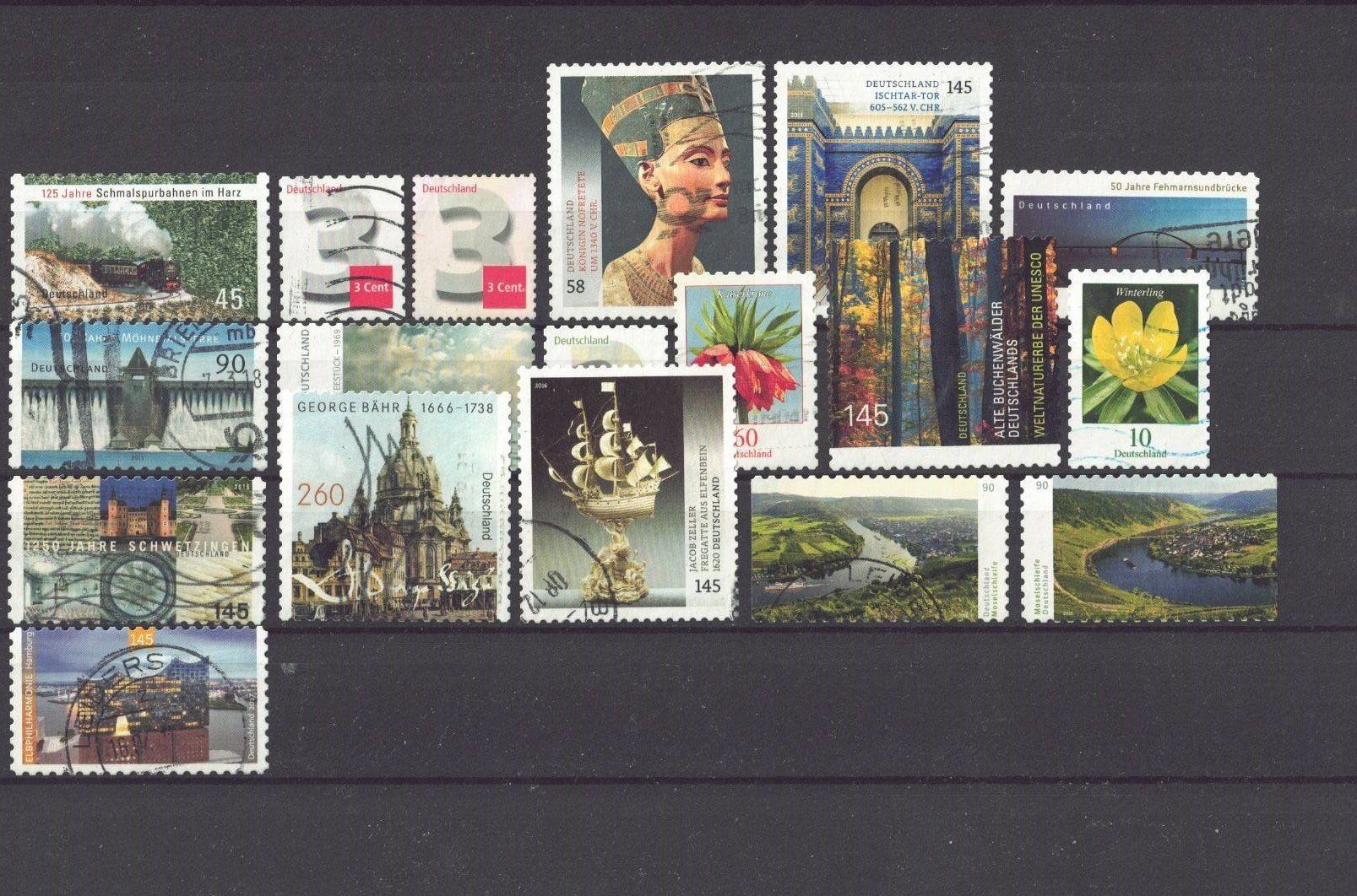 Tutti i francobolli: Bundesrepublik Deutschland 8 Scans – Usato da Courtepin venduto da ema_dy29 7