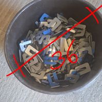 Distanzplättchen im Kübel 2 – Schiftli 1mm 3mm 5mm 10mm-NEU!