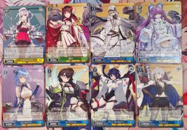 Azur Lane 8 Common Cards Weiss Schwarz Japanese Version