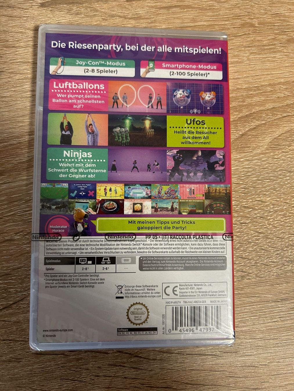 Nintendo Spiele: Everybody 1-2-Switch Nintendo Switch NEU – Neu und originalverpackt aus Gasel von Doraemon88 1