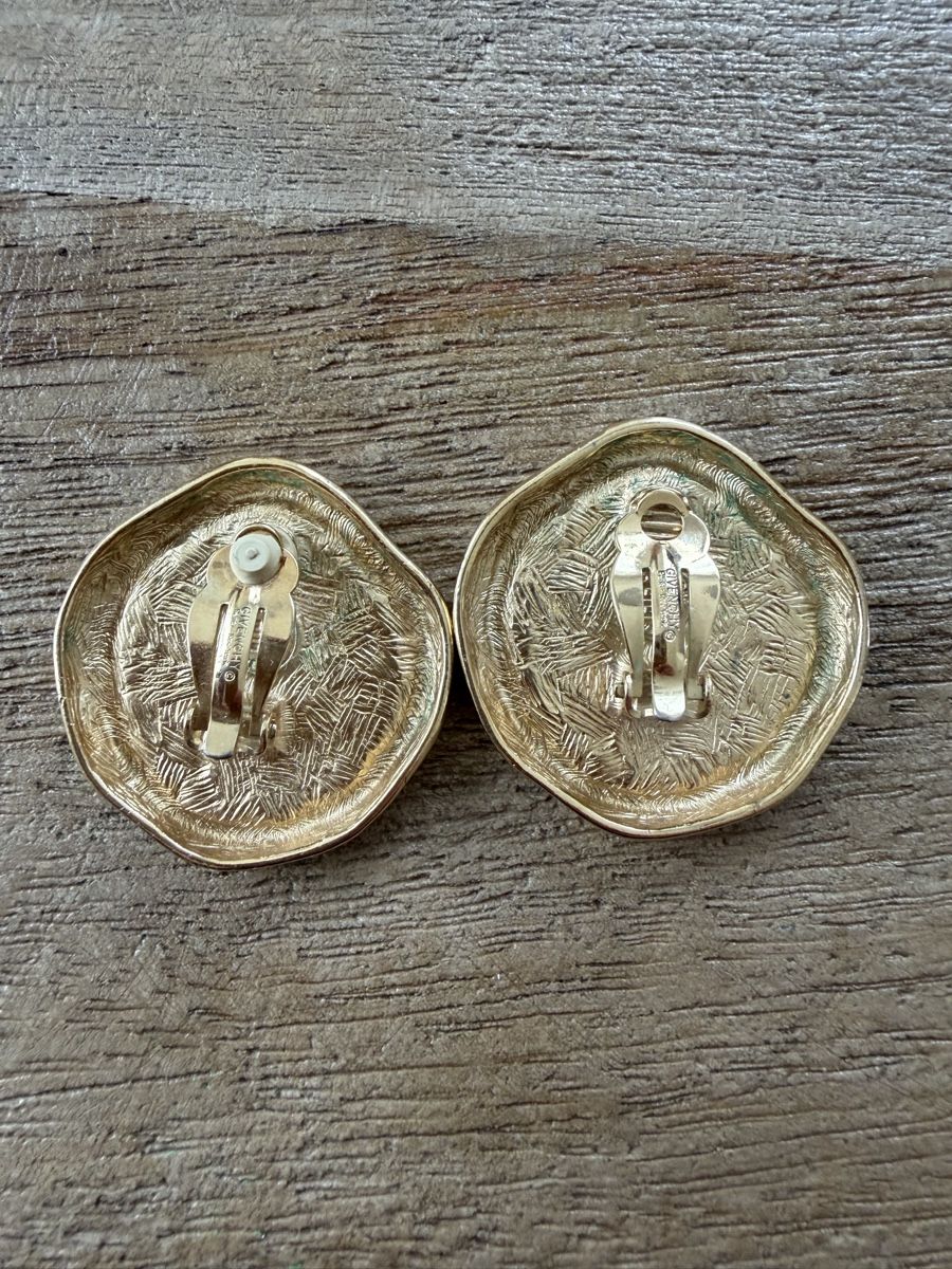 Givenchy Orecchini pendenti & Orecchini a lobo: Givenchy Paris Vintage Clip-Ohrringe 4 cm, statement earring – Usato da Zürich venduto da FAM44 2