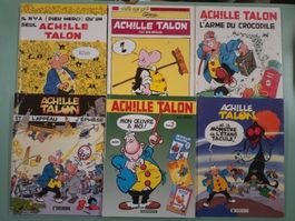 Lot 6 BD Achille Talon (8 Histoires)