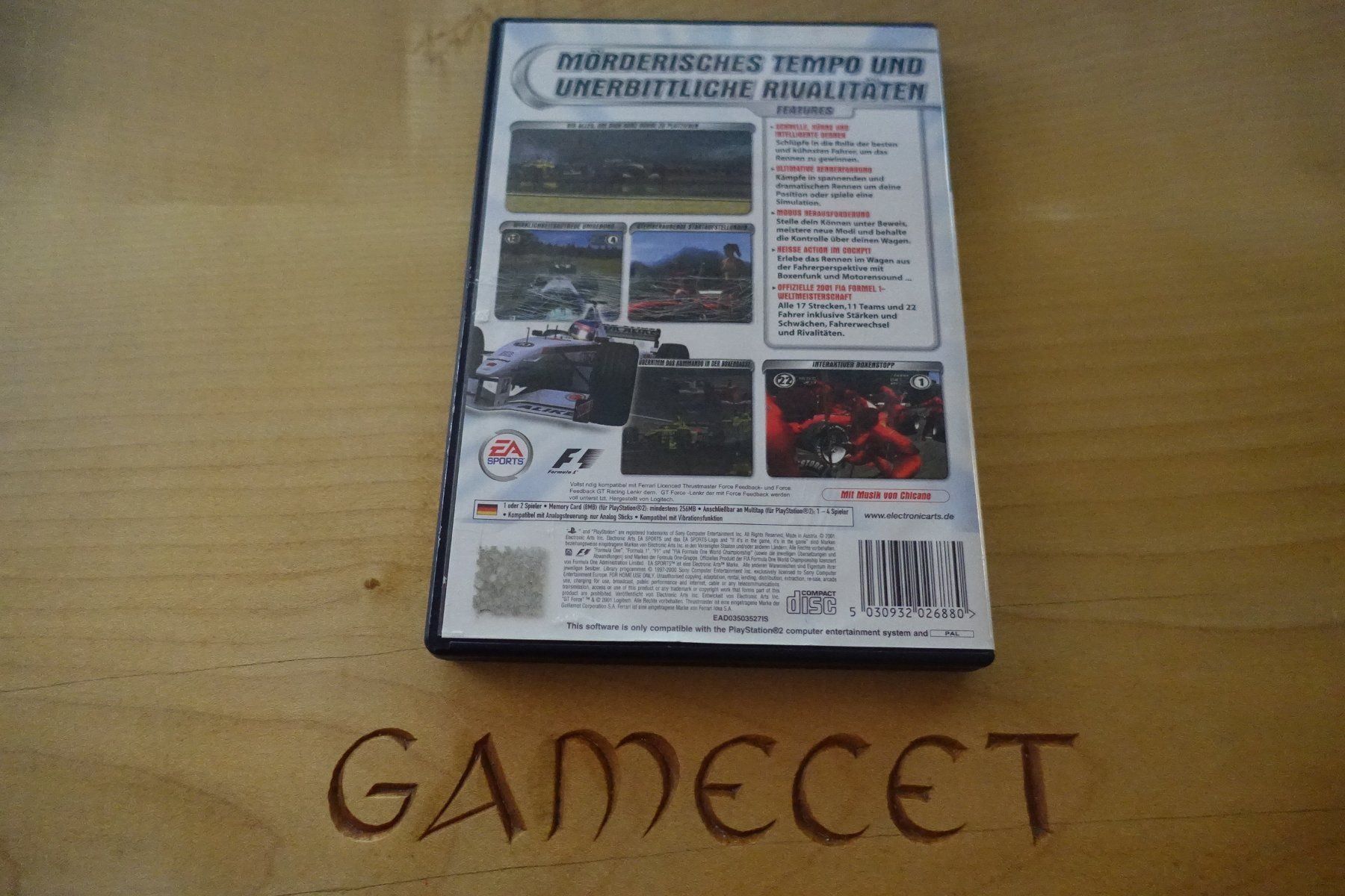 Sony Jeux: F1 2001 – D'occasion à Steinach par Gamecet 2