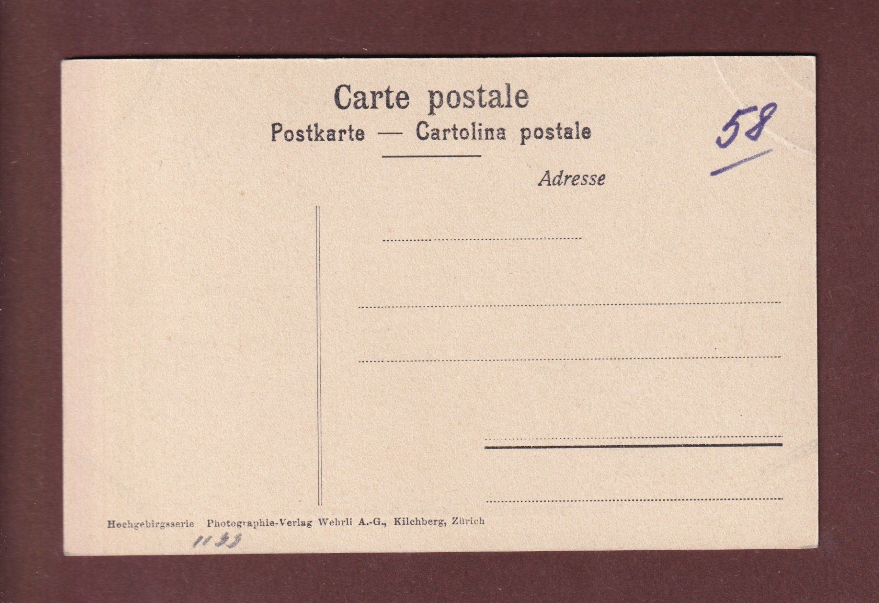 Cartoline postali: PIZ PALÜ von der Diavolezza – Usato da Pully venduto da nicecards-shop 1