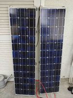 Solarpanel für Camper 2x50W mit Super-Magnetbefestigung