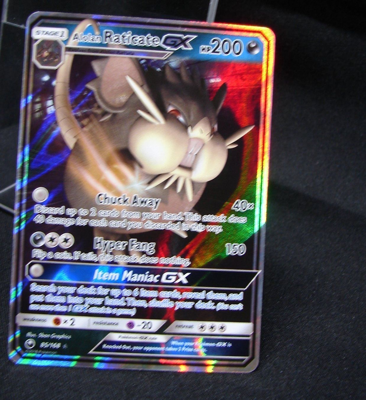 Pokémon Sammelbilder & Trading cards: Raticate GX - Ultra Rare - Mint     /143 – Neu (gemäss Beschreibung) aus Rümlang von coh_87ww
