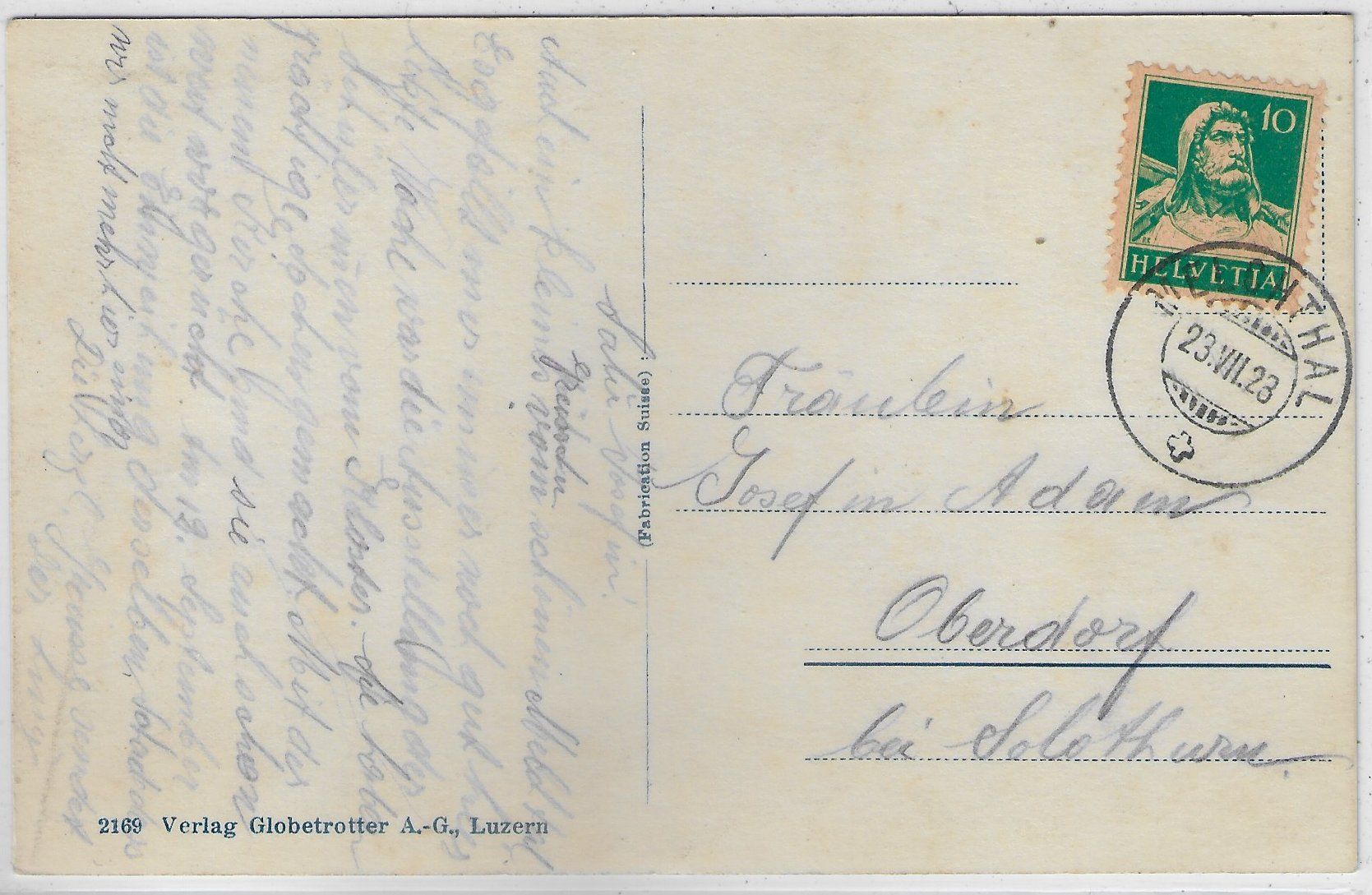 Cartoline postali: Melchtal - Generalansicht – Usato da Ettingen venduto da Kartenplanet 1