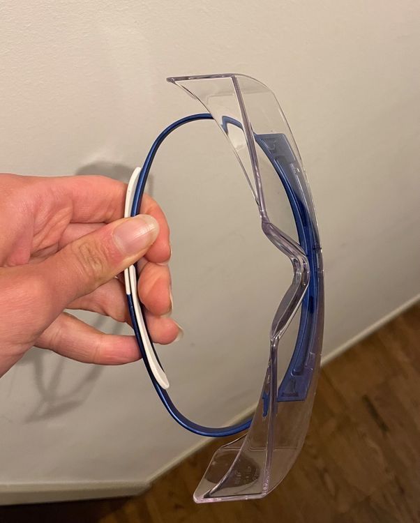 Occhiali & Lenti: Schutzbrille UVEX – Usato da Arbon venduto da flowerandfound 3