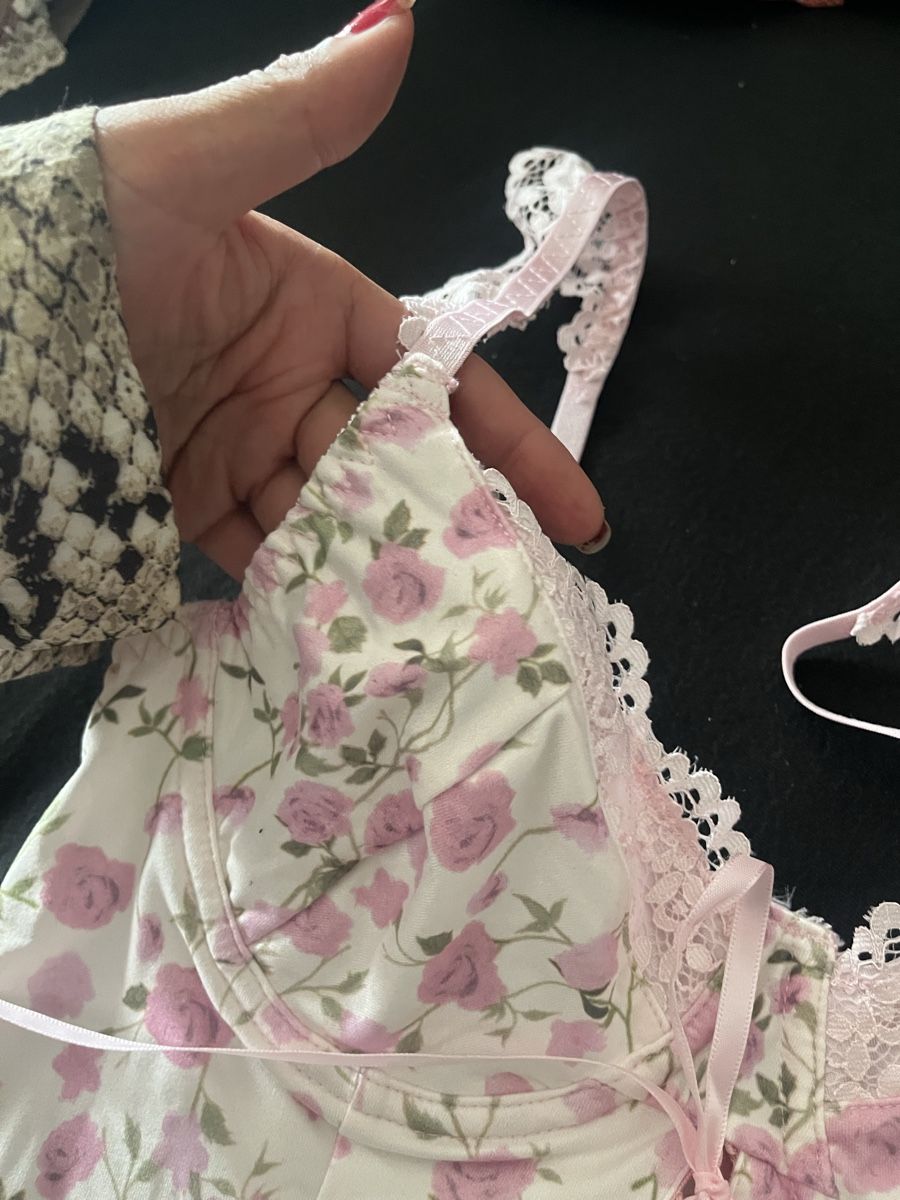 Top: Floral Print Corset Top – Nuovo (secondo la descrizione) da Olten venduto da sae_82z2 6