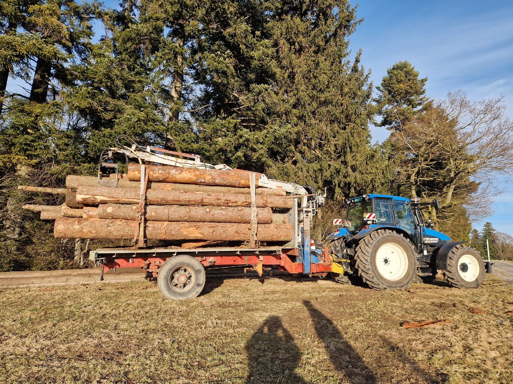 Anhänger: Lkw Krananhänger – Gebraucht aus Walkringen von Swedy