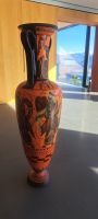 Grande vaso decorativo stile greco antico – dipinto a mano