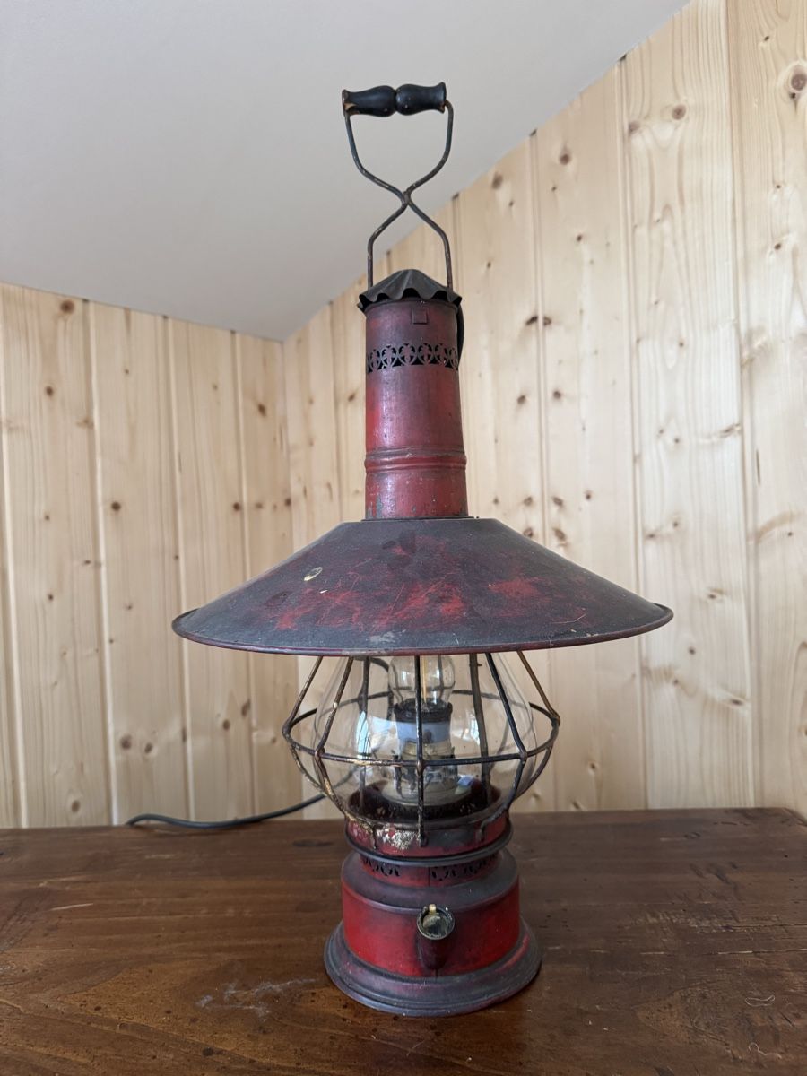 Lampen: Alte Baustellen Laterne – Gebraucht aus Bäretswil von reb65