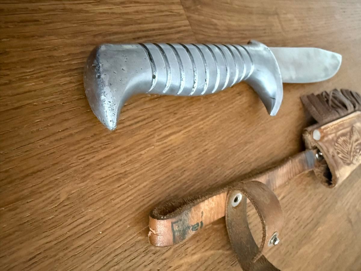 Posate: Antikes Jagdmesser Altes Messer Kampfmesser – Usato da Goldach venduto da Messerguru 8