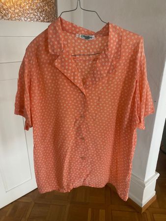 Vintage Bluse 100% Seide