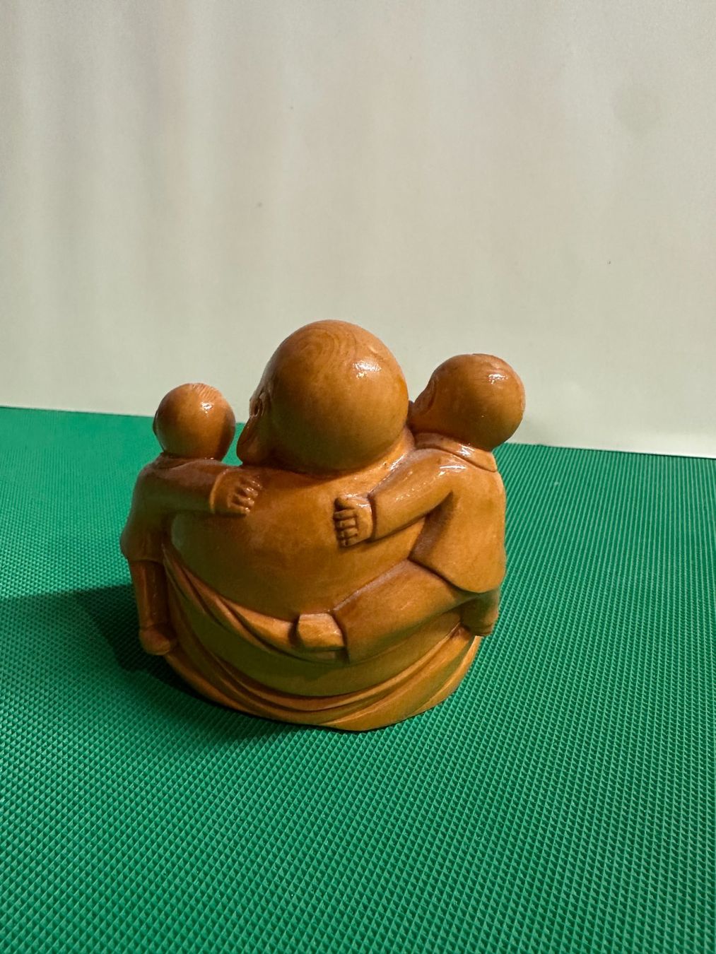 Statuette: Statuette Bouddha enfants en bois – Usato da Lausanne venduto da gio_vintage17 1
