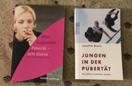 Zwei Bücher über Pubertät