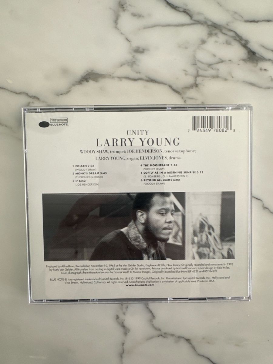 CD: Blue Note - Larry Young - Unity RVG edition – Usato da Coppet venduto da Niushork 2