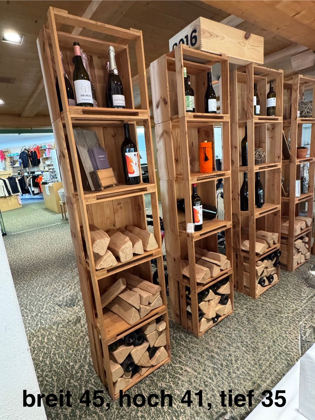 Caisses de transport: Weinkisten Holz "der Klassiker" – D'occasion à Thalwil par Batlizh 2